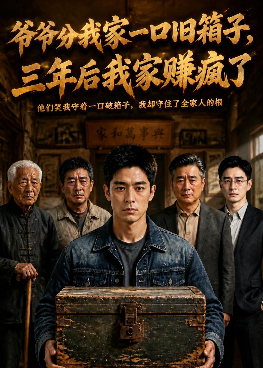 爷爷分我家一口旧箱子，三年后我家赚疯了(全集)