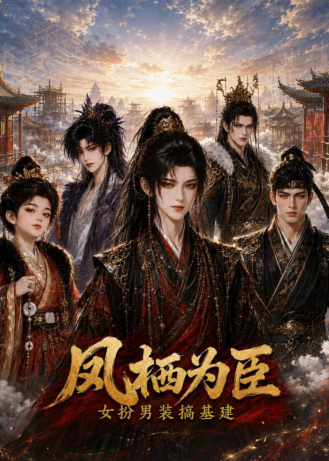 凤栖为臣，女扮男装搞基建(全集)
