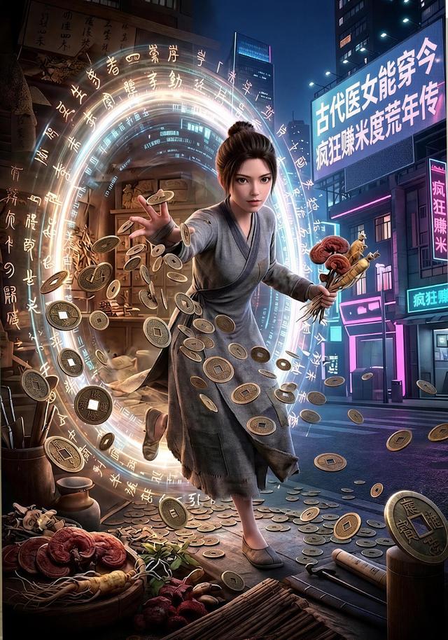古代医女能穿今，疯狂赚米度荒年传(全集)