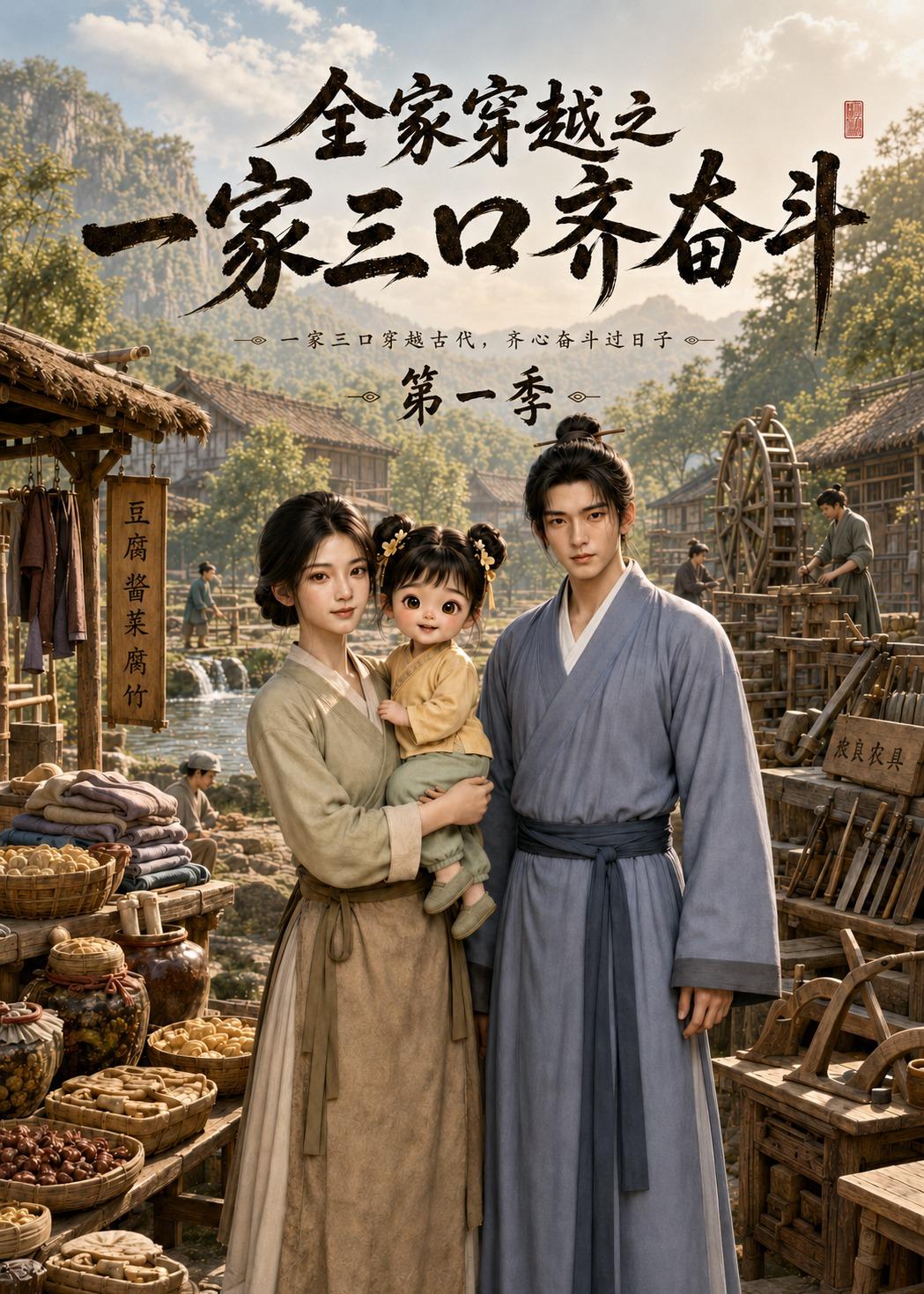 全家穿越之一家三口齐奋斗第一季(全集)